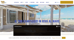 Desktop Screenshot of campingnorina.it